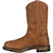 Rocky Original Ride Branson, Men's Waterproof Western Roper Boots, 9 M, Leather, 10 in Height FQ0002733 - alternate 7